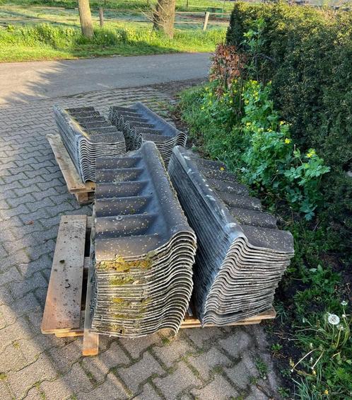 K-nok scharniernok eternit nok golfplaten nokstukken svk dak, Doe-het-zelf en Bouw, Dakpannen en Dakbedekking, Gebruikt, Golfplaat