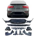 GLC63 AMG Look Black Uitlaat Diffuser Mercedes GLC C253 Coup, Verzenden