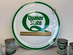 Ancien panneau d'affichage Quaker State '68, Enlèvement ou Envoi, Utilisé, Panneau publicitaire