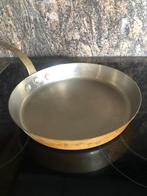 Koperen pan diameter  28 cm, Ophalen, Zo goed als nieuw