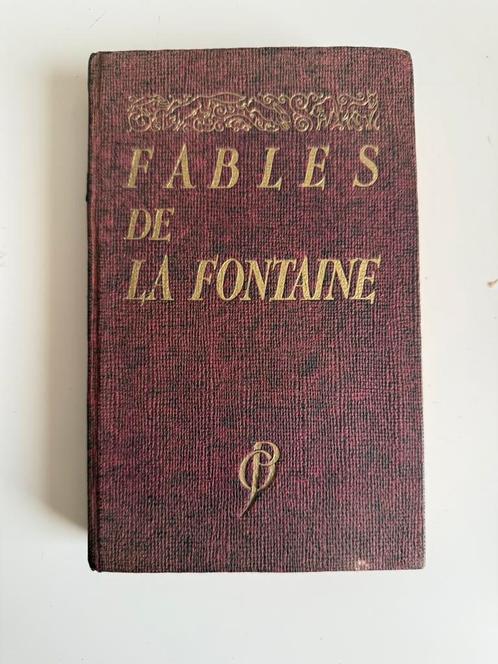 Fables De La Fontaine Office De Publicité SA Bruxelles 1950, Boeken, Sprookjes en Fabels, Gelezen, Ophalen of Verzenden