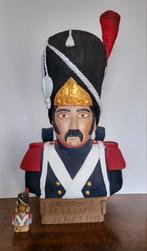 Grenadier Napoléon en terre cuite pièce unique 70 cm de haut, Collections, Statues & Figurines, Comme neuf