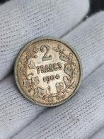 Munt/2 Franken/Leopold II/1904 / Vincotte /zeldzaam/ Belgie, Zilver, Ophalen of Verzenden, België, Losse munt