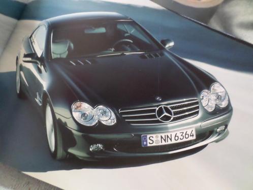 Mercedes 500 & 55 AMG SL R230 09-2001 Boek - FRANS, Boeken, Auto's | Folders en Tijdschriften, Mercedes, Ophalen of Verzenden