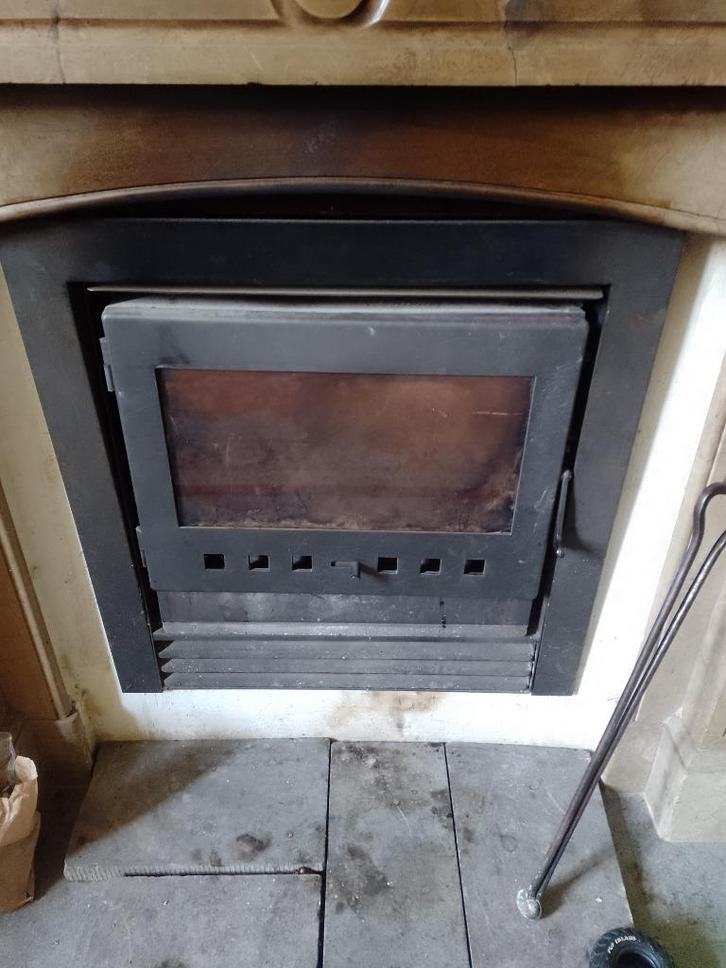cassette à bois, Maison & Meubles, Poêles, Utilisé, Encastré, Autres types, Bois, Enlèvement