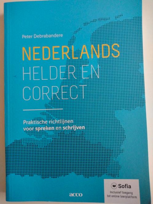 Peter Debrabandere - Nederlands, helder en correct, Boeken, Wetenschap, Zo goed als nieuw, Ophalen