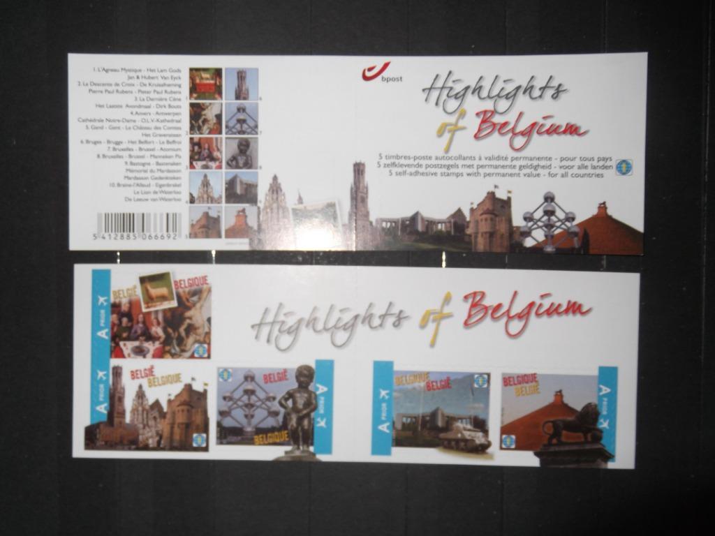 B119 Highlights of Belgium MNH, Enlèvement ou Envoi, Non oblitéré, Timbre-poste