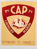 Cap 7 Chevalier Marin Etiquette Bière Bottle Label 41, Verzenden, Zo goed als nieuw, Overige typen, Overige merken