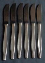 WMF 90 Brussel 6x verzilverde dinermes 21,7cm set, Huis en Inrichting, Keuken | Bestek, Verzenden, Zo goed als nieuw
