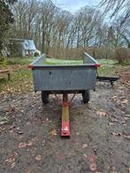 Remorque voor zitmaaier, Tuin en Terras, Zitmaaiers, Ophalen, Zo goed als nieuw, Husqvarna, 90 tot 120 cm