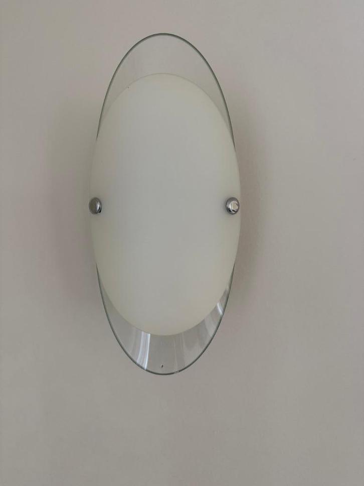 Rvs wandlampen en RVS vloerlamp, Huis en Inrichting, Lampen | Wandlampen, Nieuw, Glas, Kunststof, Ophalen