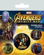 5 Avengers Buttons / Badges - Marvel, Hobby en Vrije tijd, Feestartikelen, Nieuw, Ophalen of Verzenden, Feestartikel