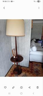 houten staanlamp, Huis en Inrichting, Lampen | Vloerlampen, Ophalen, Gebruikt