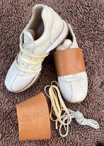 Bikkembergs beige/wit exclusieve sneakers, Ophalen, Wit, BIKKEMBERGS, Zo goed als nieuw