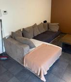 Grote Ligzetel, Huis en Inrichting, Ophalen, Hoekbank, 300 cm of meer, Zo goed als nieuw