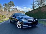 Mercedes C220 Coupé, AMG, FULL OPTION, Auto's, Automaat, Euro 5, Beige, Zwart