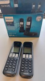 Philips D230 duo, Telecommunicatie, Gebruikt, 2 handsets, Ophalen