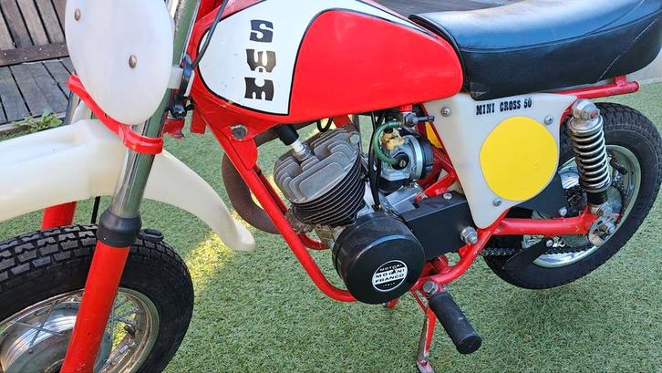 SWM mini cross 50 bj 1977 twinshock italjet Bambino JC5C, Motoren, Motoren | Oldtimers, Ophalen