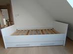 Bopita Genova Bed met bedlade, Enfants & Bébés, Chambre d'enfant | Lits, 85 à 100 cm, Sommier à lattes, Enlèvement, 180 cm ou plus