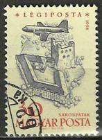 Hongarije 1958/1959 - Yvert 214PA - Zicht op Steden (ST), Timbres & Monnaies, Timbres | Europe | Hongrie, Affranchi, Envoi