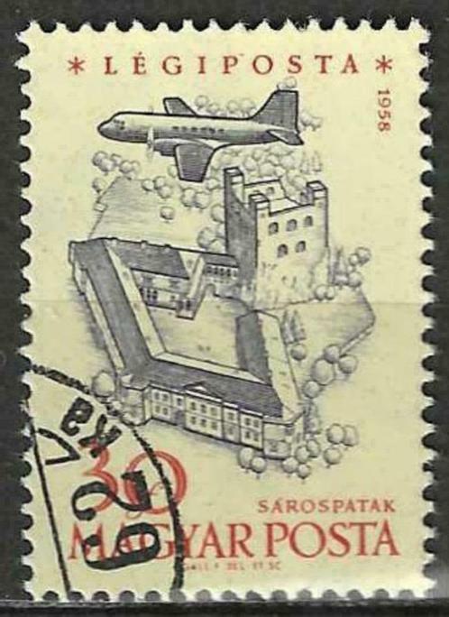 Hongarije 1958/1959 - Yvert 214PA - Zicht op Steden (ST), Postzegels en Munten, Postzegels | Europa | Hongarije, Gestempeld, Verzenden
