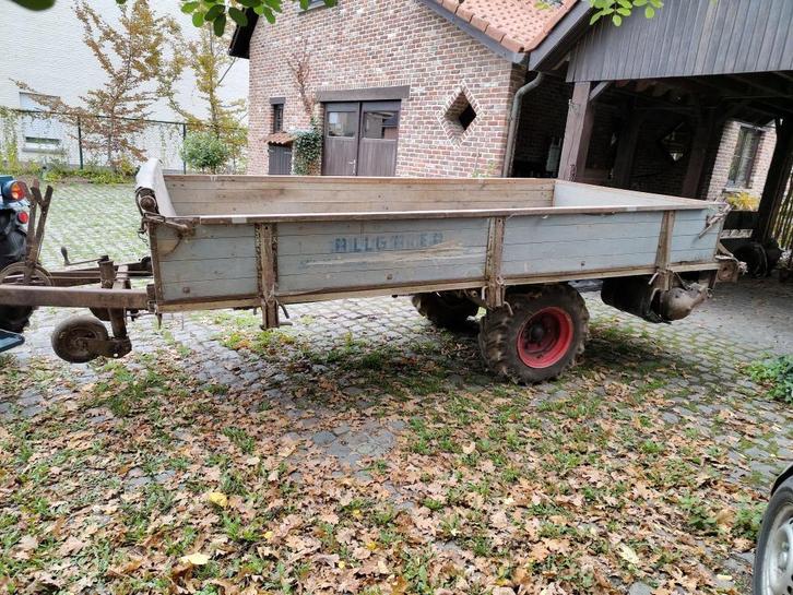 Allgaier mestkar, Zakelijke goederen, Landbouw | Werktuigen, Grondbewerking, Ophalen