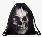 Sac à dos unisexe crâne, sac de sport sac à cordon, Enlèvement ou Envoi, Neuf