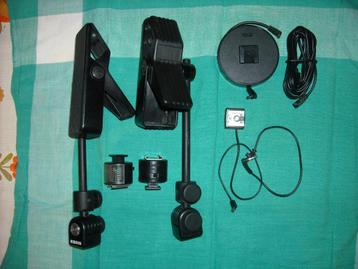 Divers accessoires photographiques pour flashes beschikbaar voor biedingen