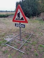 Verkeersbord - werfbord, Doe-het-zelf en Bouw, Ophalen, Gebruikt