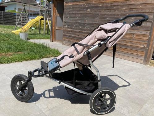 Buggy - merk Mountain Buggy - met draagmand en regenhoes, Kinderen en Baby's, Buggy's, Gebruikt, Overige merken, Regenhoes, Verstelbare rugleuning