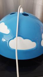 Hanglamp wolkjes blauw of geel kinderkamer, Kinderen en Baby's, Ophalen, Gebruikt, Lamp