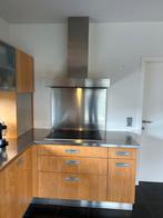 Dampkap Novy met aparte motor en keramische kookplaat 90 cm, Ophalen, Gebruikt, Overige typen, Inbouw