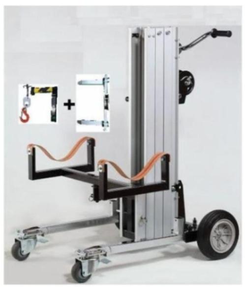 opvouwbare lift, Zakelijke goederen, Machines en Bouw | Liften, Steigers en Ladders, Ophalen