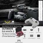 DJI AVATA 2 Ultimate C1 Fly More Combo (3 Battery) + Koffer, Enlèvement ou Envoi, Neuf, Drone avec caméra