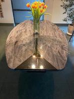 granieten eettafel-vergadertafel, 150 à 200 cm, Cinq personnes ou plus, Comme neuf, 100 à 150 cm