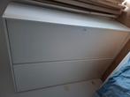 KLEPPSTAD IKEA witte kast, Huis en Inrichting, Ophalen, Gebruikt, 100 tot 150 cm, Met hangruimte