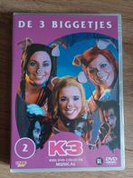 K3 de drie biggetjes dvd, Comme neuf, Enlèvement ou Envoi