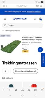 Luchtbed klymit static V, Ophalen, Zo goed als nieuw