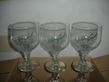 Van Gogh, bierglas, 33cl met gedraaide steel beschikbaar voor biedingen