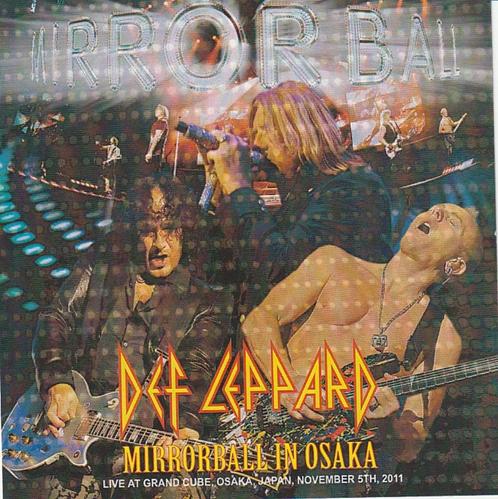 2 CD's DEF LEPPARD - Mirrorball in Osaka 2011, CD & DVD, CD | Hardrock & Metal, Neuf, dans son emballage, Envoi