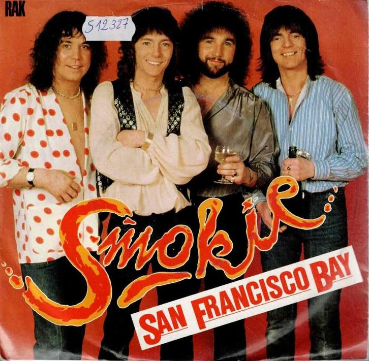 Vinyl, 7"   -   Smokie – San Francisco Bay, Cd's en Dvd's, Vinyl | Overige Vinyl, Overige formaten, Ophalen of Verzenden