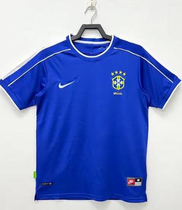 Brazilië 1998 thuis/uit voetbalshirt (alle maten)