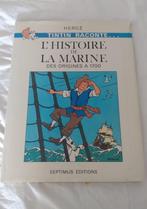 Histoire de la marine, illustrée par Hergé (1979), Ophalen of Verzenden, Zo goed als nieuw, Hergé