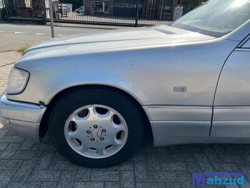 MERCEDES S KLASSE W140 Zilver links voorscherm 1991-1998 beschikbaar voor biedingen