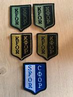 KFOR-SFOR patches, Verzamelen, Militaria | Algemeen, Verzenden