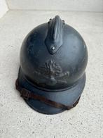 Wo1 Franse artillerie helm Luitenant, Verzamelen, Ophalen of Verzenden