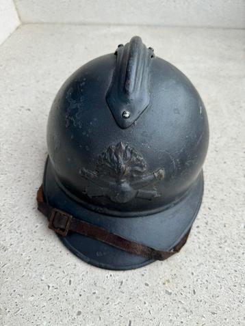 WW1 casque d'artillerie Français Lieutenant, Enlèvement ou Envoi