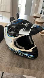 Shoei cross helm + blauwe bril ( staat niet op foto ), Motoren, Kleding | Motorhelmen, Shoei