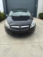 Opel Corsa 1.2 benzine 2011 met airco, Auto's, Euro 5, Zwart, Bedrijf, Handgeschakeld