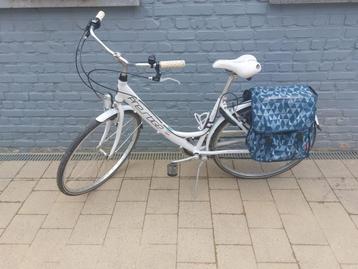 Damesfiets Prestige Ohio wit beschikbaar voor biedingen
